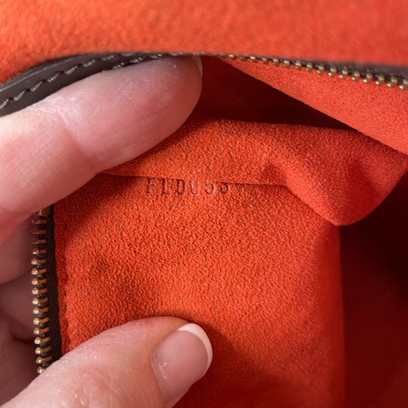 💯 authentic Louis Vuitton Damier Ebene Manosque GM with dust bag - Picture 10 of 12